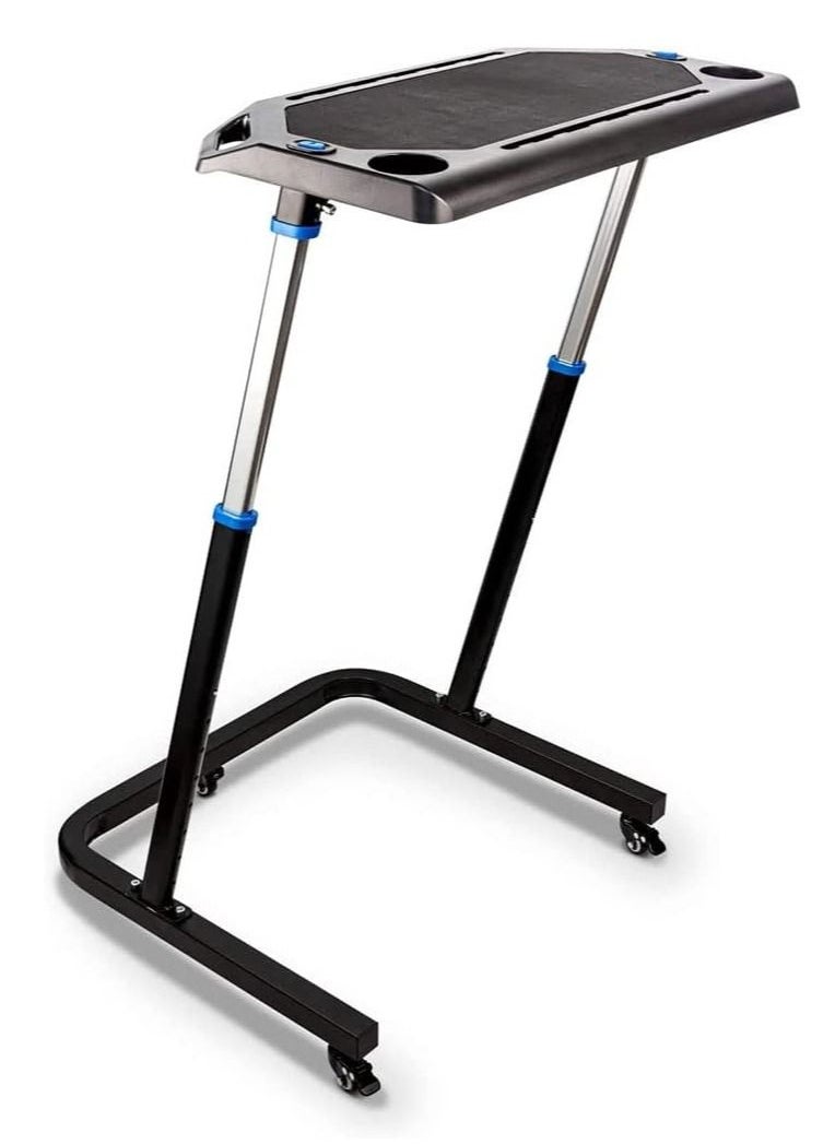 Cool Baby Style - COOLBABY Bike Trainer - Adjustable Height Cycling Exercise Machine with Non-Slip Surface and Tool Slots - Lockable Wheels - Image 1