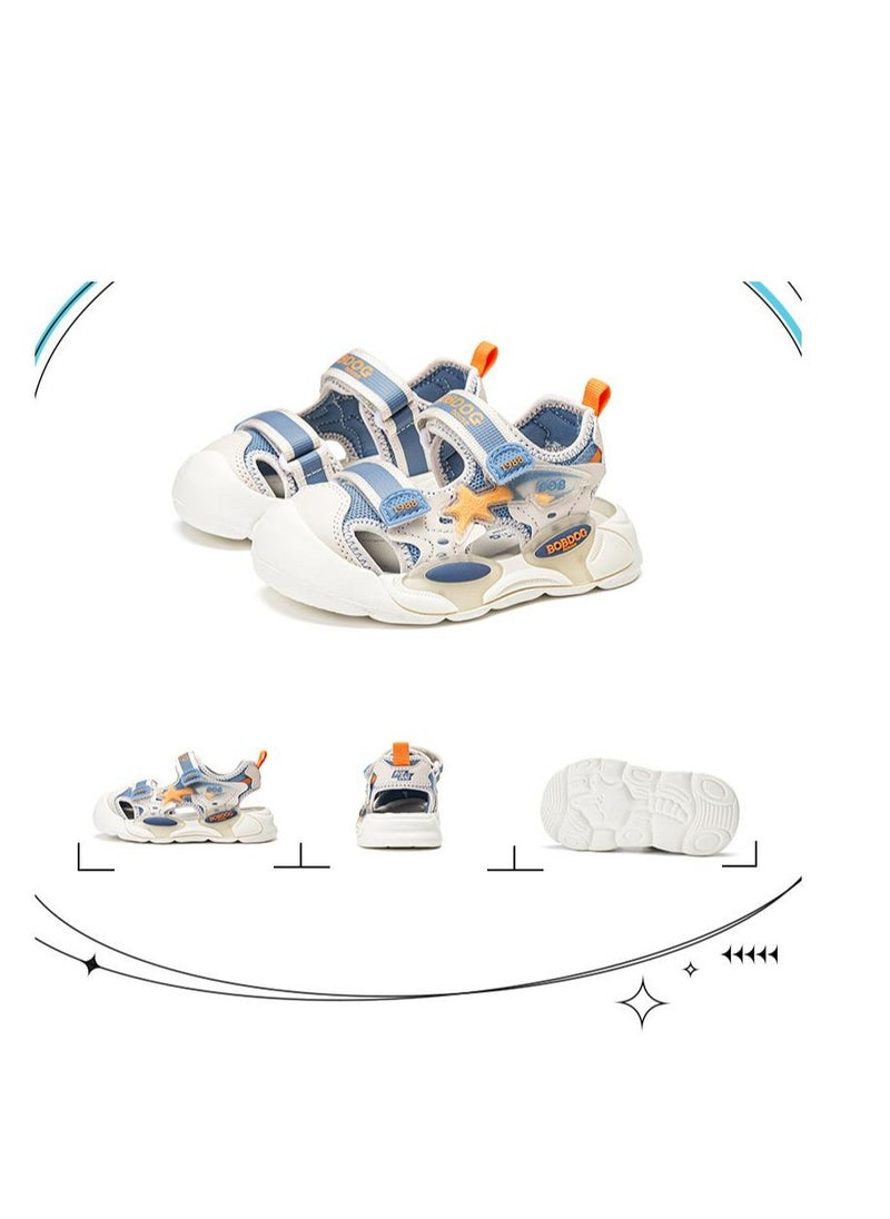 BOBDOG - New Children's Sandals Soft Bottom Baotou Beach Shoes - Image 1