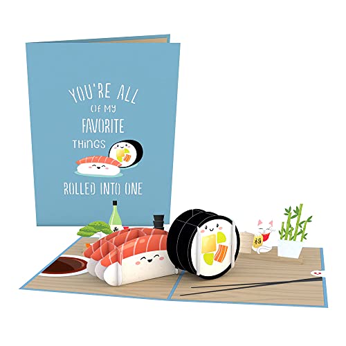 Lovepop Everyday Pop-Up Card for Her, Him, Girls, Boys - 3D Love Greeting Cards - Favorite Things - 5" x 7" - Blank Note Card & Envelope Included - Image 1
