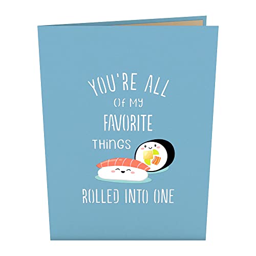 Lovepop Everyday Pop-Up Card for Her, Him, Girls, Boys - 3D Love Greeting Cards - Favorite Things - 5" x 7" - Blank Note Card & Envelope Included - Image 3