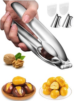 NajmStyle Stainless Steel Chestnut Precision Tool with Safety Guard 304 Food-Grade & Non-Slip Handle with for Kitchens  - Image 1