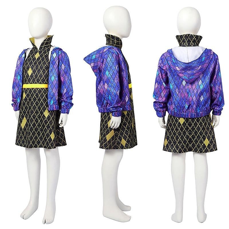 Y&D Couples Elemental Ember Wade Cosplay Costume for Adults Kids Anime Movie 2023 Dress Jacket Shirt Mask Carnival Halloween Couples - Image 4
