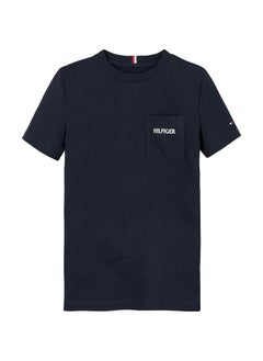 TOMMY HILFIGER Kids Embroidered Pique T-Shirt  - Image 4