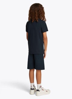 TOMMY HILFIGER Kids Embroidered Pique T-Shirt  - Image 2