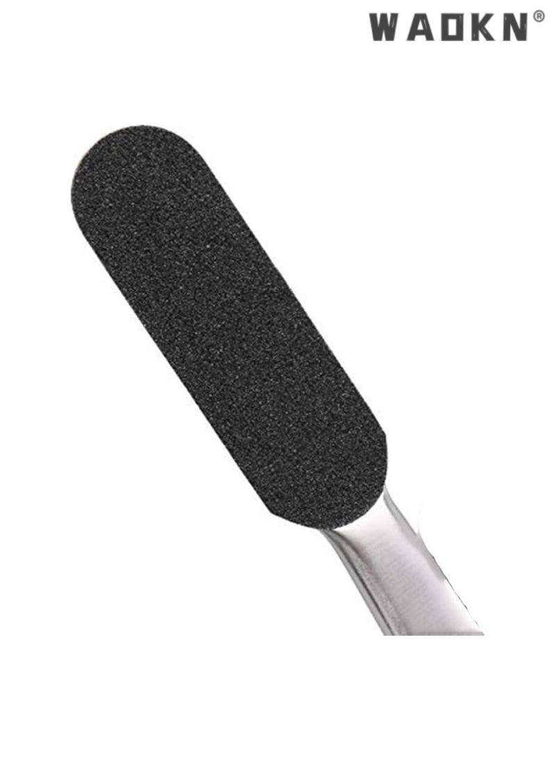 WAOKN Foot File Callus Remover for Feet, Foot Scrubber Foot Grater Scrub Double Sided Professional Pedicure Kits Tools for Hard Dead Skin Cracked Heel  - Image 3