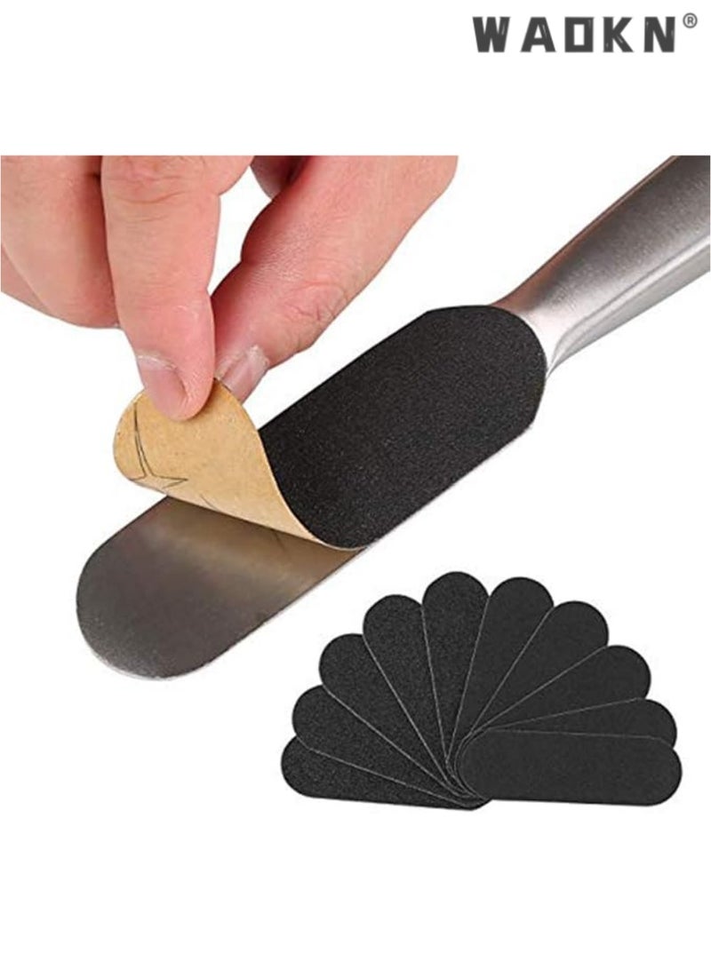 WAOKN Foot File Callus Remover for Feet, Foot Scrubber Foot Grater Scrub Double Sided Professional Pedicure Kits Tools for Hard Dead Skin Cracked Heel  - Image 5