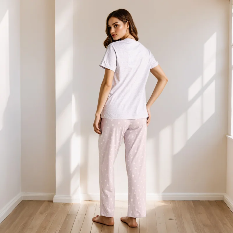 Splash FAV  Printed Pyjama Set for Women | Best Price UAE