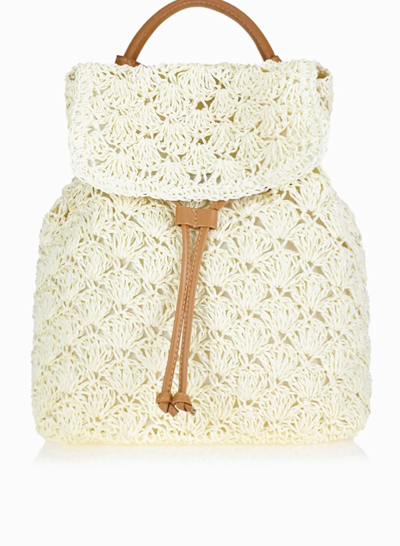 Ginger Crochet Backpack