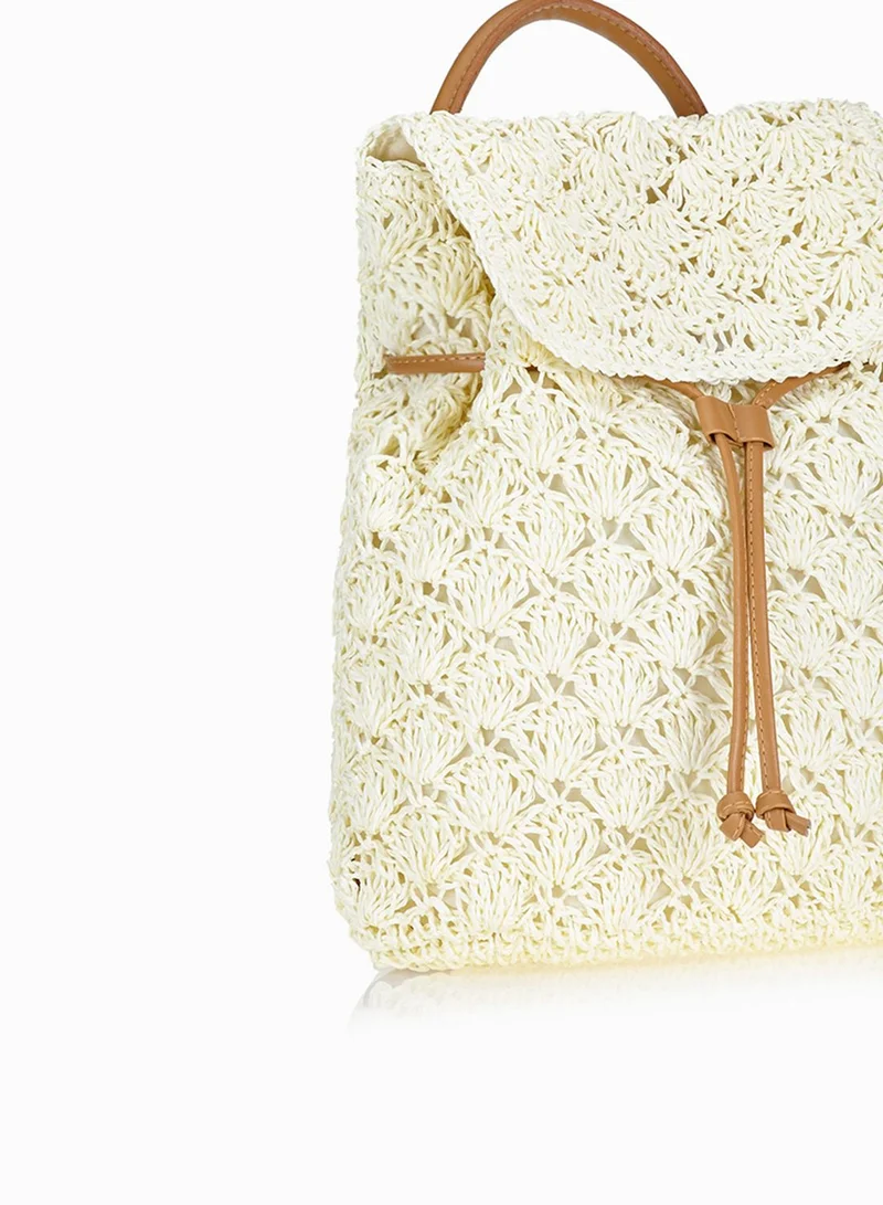 Ginger Crochet Backpack