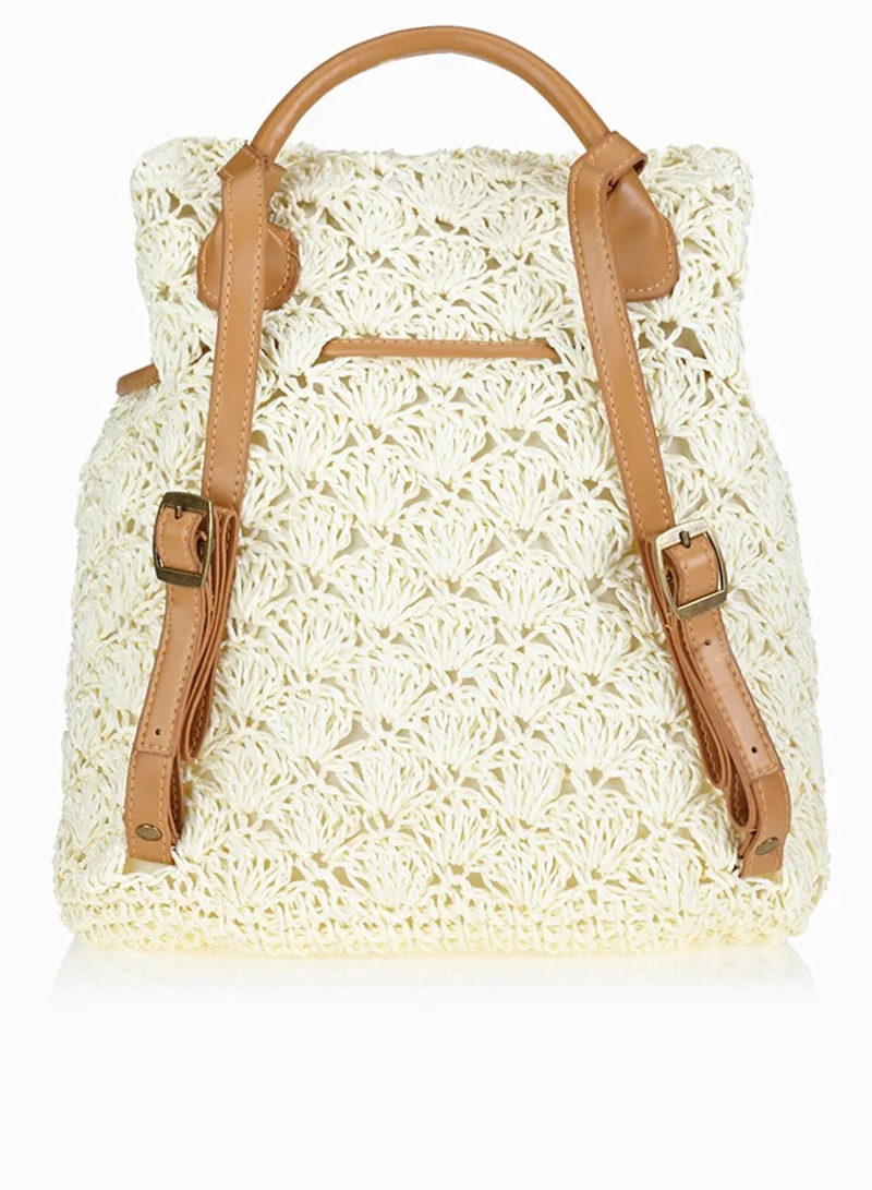 Ginger Crochet Backpack