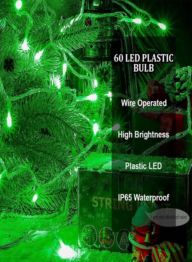 fizzytech 20 Meter 60 LEDs 8MM Decorative String Light | LED Fairy Light for Diwali, Christmas, Weddings & Home Decoration | Polycarbonate, (60 LED 8MM Green, Pack of 5) - Image 5