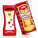 BUNMO Liquid Motion Bubbler Sensory Toy for Kids Adults Gentle Fidget Toy for Mindfulness Stimulating Visual Sensory Experience Colorful Bubble Fidget Timer for Desk Travel Red - Image 3
