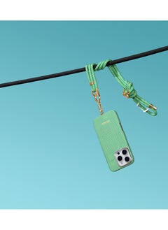 PITAKA iPhone 16 Pro Ultra Slim Case / MagSafe Compatible / 3D Grip Textured / Raised Camera Lip / Drop and Damage Protection - Forest Green  - Image 5