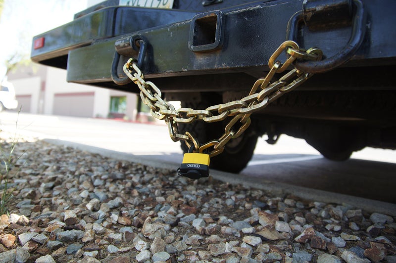 ABUS 70/45 Weatherproof Lock with 2 Keys for Outdoor, Storage, Marine, 1.93in (49mm) Wide - Image 4