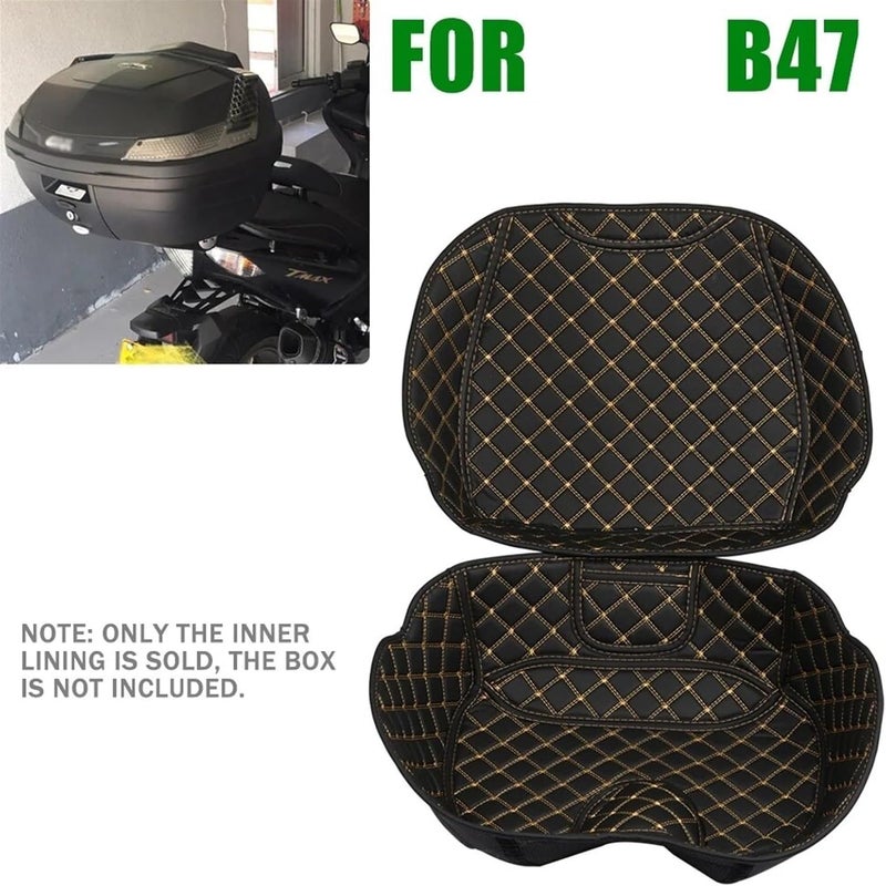 QASULER Motorcycle Top Box Liner for GIVI B47 - Image 3