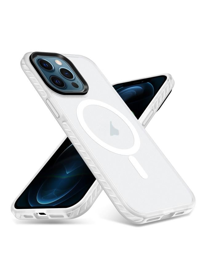 Zaboon Case For iPhone 12 Pro Max Skin Feel Airbag Shockproof MagSafe Phone Case - Image 1