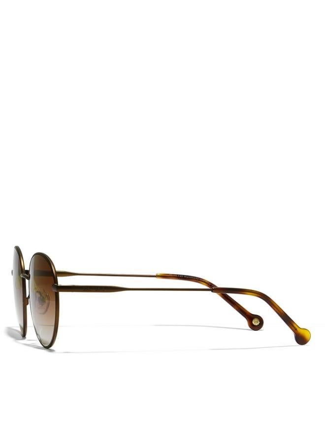 30Sundays TURN AROUND Unisex Brown Sunglasses - Frame Material: Acetate - Lens Color: Brown- Frame Color: Brown - Full Rim - Image 3