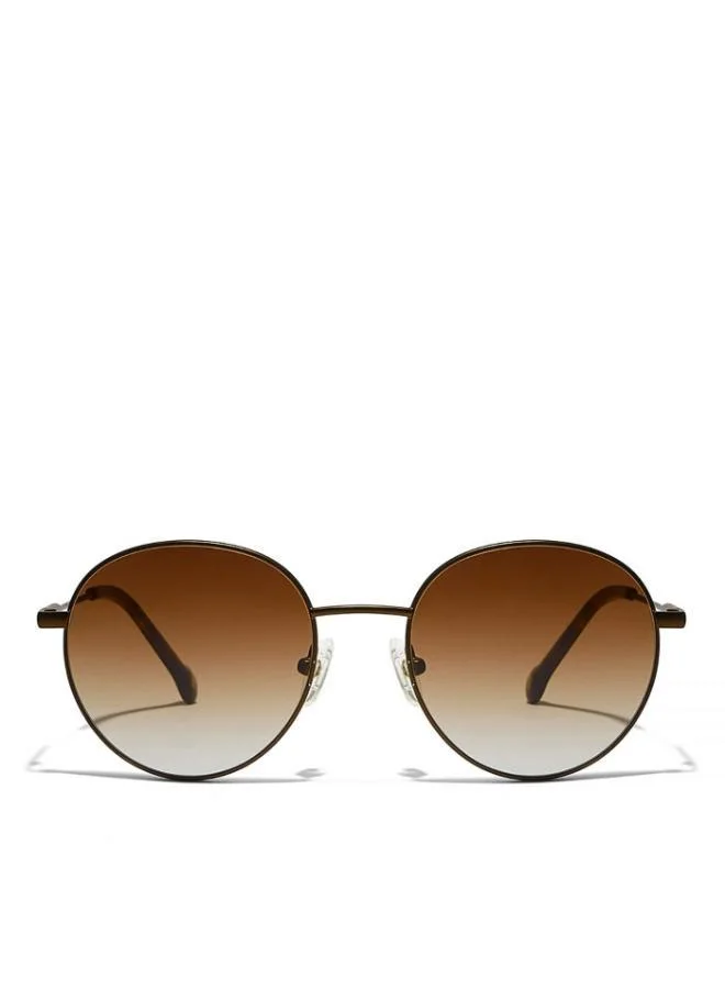 30Sundays TURN AROUND Unisex Brown Sunglasses - Frame Material: Acetate - Lens Color: Brown- Frame Color: Brown - Full Rim