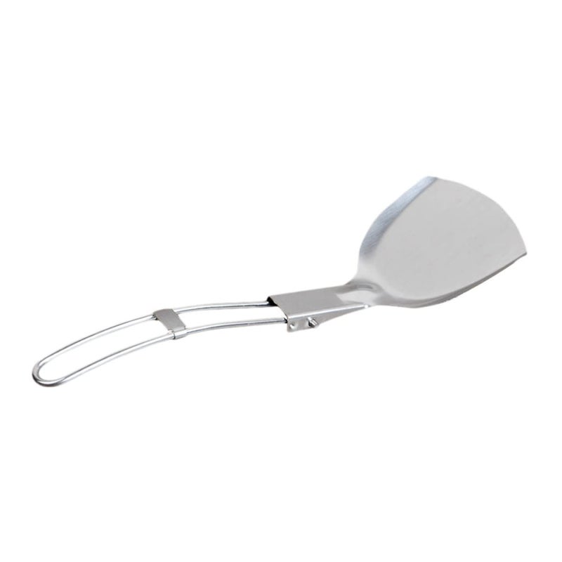 Stainless Steel Folding Spatula Portable Camping BBQ Tool for Outdoor Cooking Picnic Hiking - Image 2