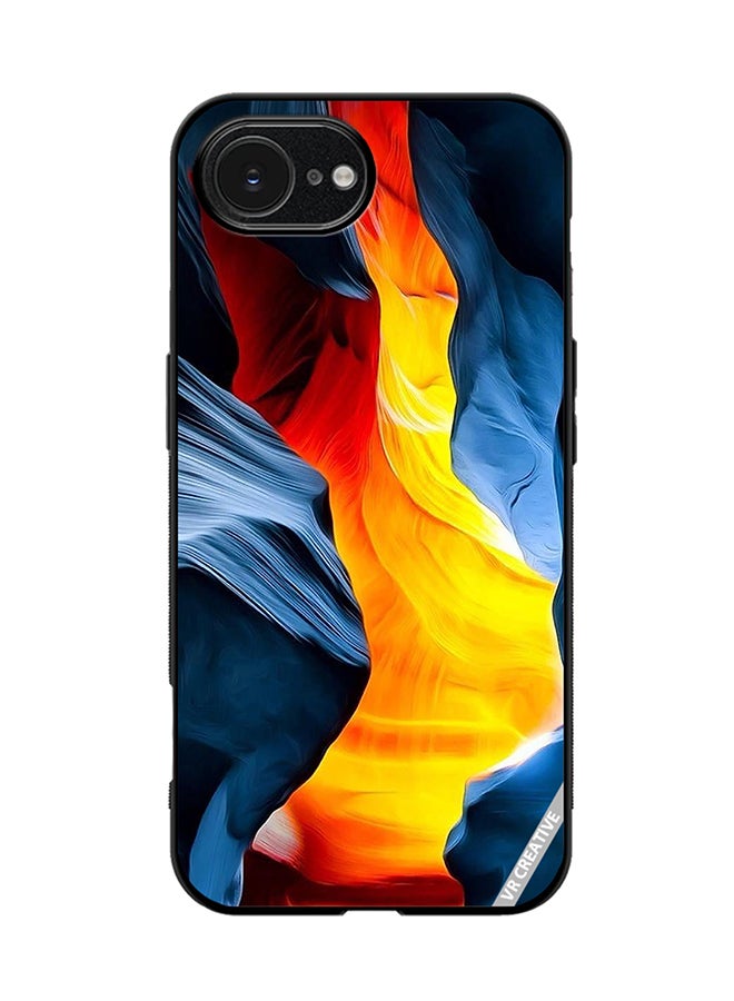 VR CREATIVE Protective Case Cover For Apple iPhone 16e Abstract Design Multicolour