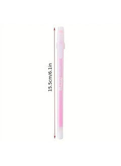 MIRA Brands 12-Piece Colored Gel Pens Set, Kawaii Blue 0.5 Mm Ballpoint Pen For Journal Cute School Supplies Stationery Office Accessories  - Image 2