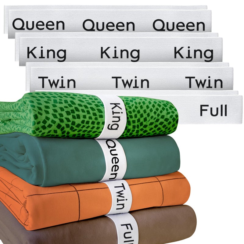 Niagara Sleep Solution أربطة تنظيم ملاءات السرير من نياجرا سليب سوليوشن، 8 قطع - Image 1