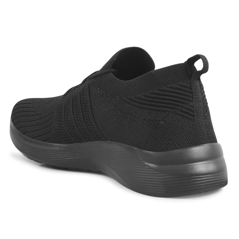 Face أحذية سليب أون هوائية سوداء للرجال - Image 5