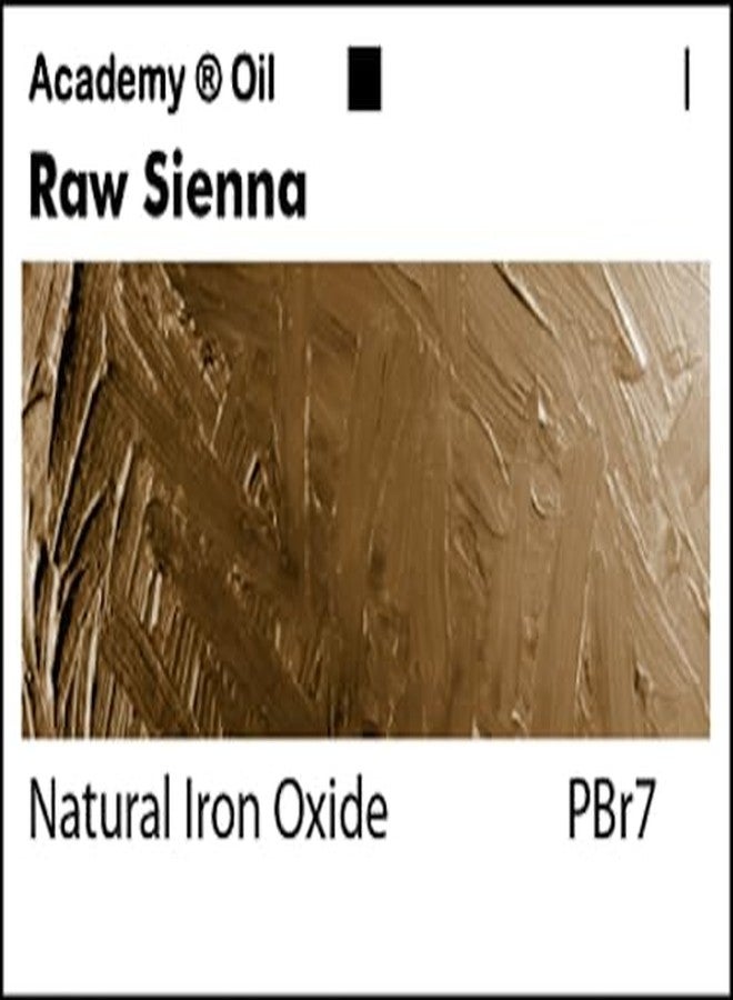 Grumbacher Academy Oil Paint, 37 ml/1.25 oz, Raw Sienna - Image 2