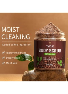 Tyche Coffee Clear Body Scrub | Dead Skin Exfoliating | Tan Removing - For Face & Body (256g) - pzsku/Z07F636EB26E60E038009Z/45/_/1738306582/c56cd1f1-ba9a-4f1e-b37b-3be73c2569cf