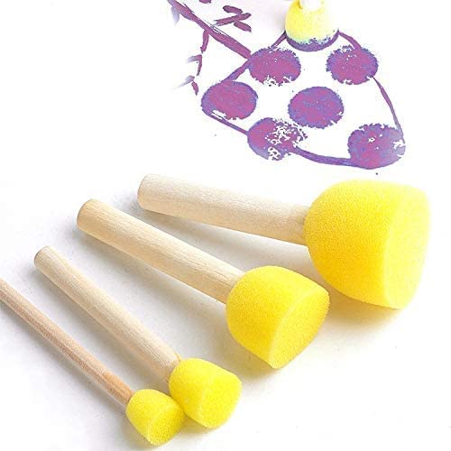 VeriXpress Yellow Sponge Dabber Pack of 5 - Image 3