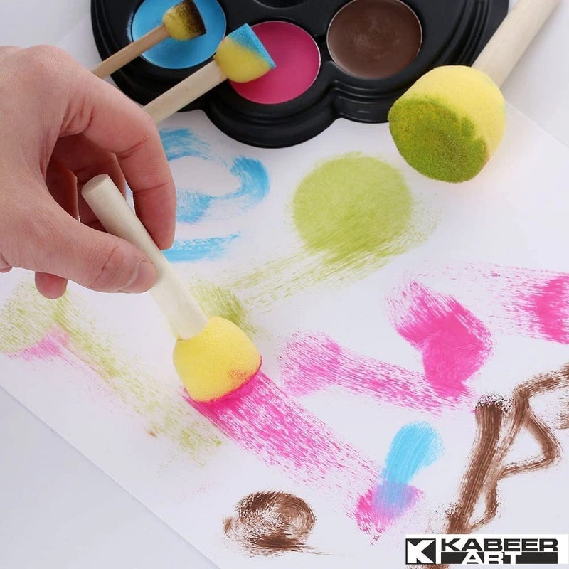 VeriXpress Yellow Sponge Dabber Pack of 5 - Image 5