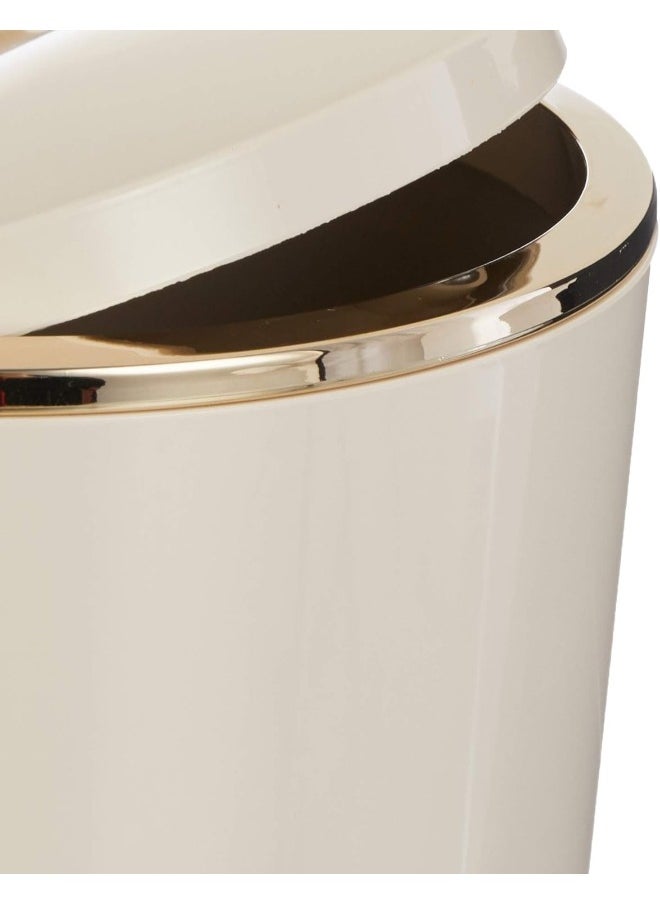 Lenox Trash Can 6 Liter -Beige/Gold - pzsku/Z07F63E898260FFF2F96AZ/45/_/1735077946/5ff85bbc-5397-49ab-9ee5-2559d056569c