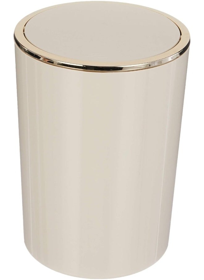 Lenox Trash Can 6 Liter -Beige/Gold - pzsku/Z07F63E898260FFF2F96AZ/45/_/1735078189/a728ca37-6187-439c-bbec-73216a921edf