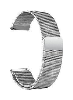 For Huawei Watch 3 And Pro Milanese Replacement Strap Silver