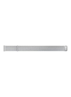 NIBEMINENT For Huawei Watch 3 And Pro Milanese Replacement Strap Silver  - Image 2
