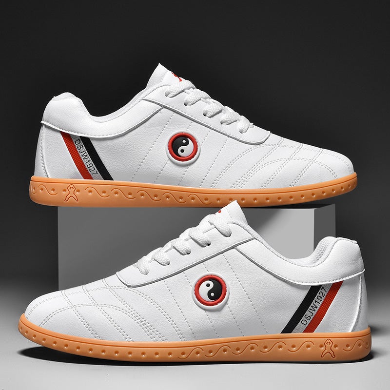 Manufacturer'S New In-Stock Men'S Tai Chi Sports Shoes With Rubber Sole, Lightweight, Non-Slip, Leather Surface, Sizes 35-44 - Image 2