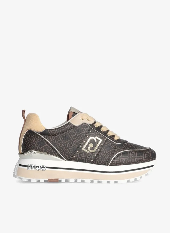 Liu Jo Monogram Platform Sneakers