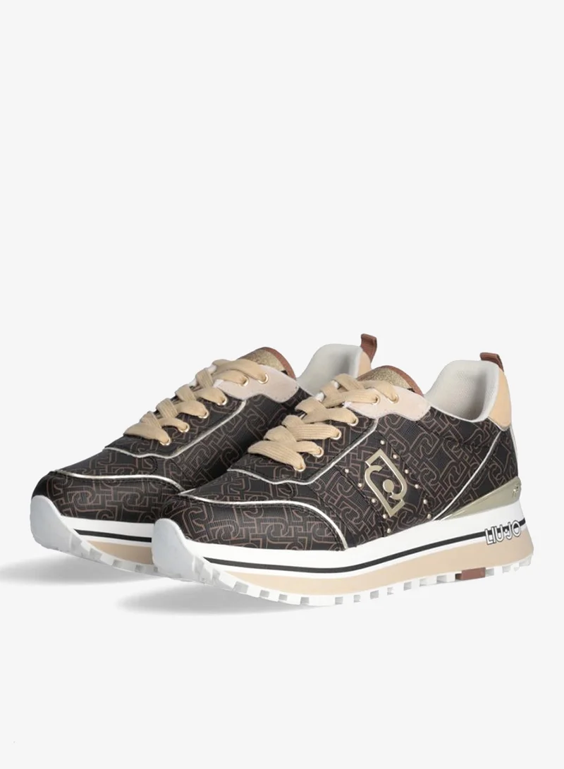 Liu Jo Monogram Platform Sneakers