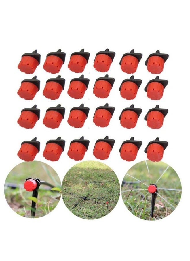 NIBEMINENT - Automatic Micro Drip Watering Kit With Adjustable Dripper Black/Green/Red 28cm - Image 1
