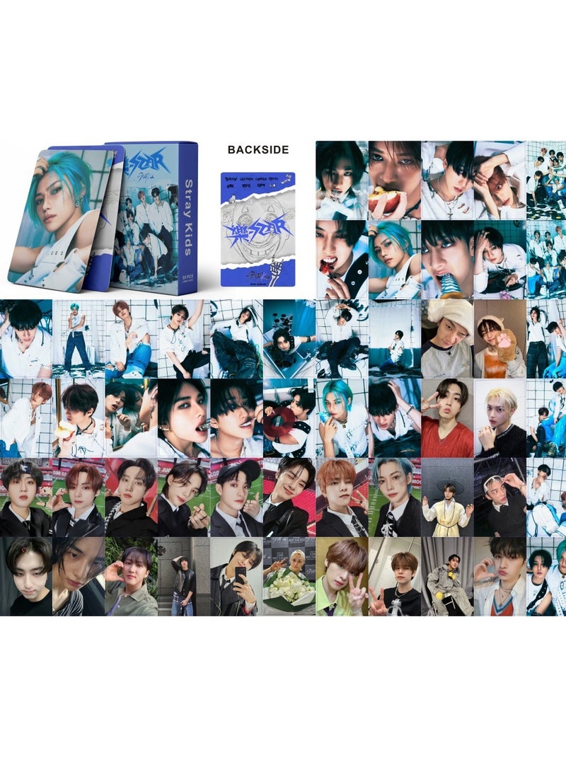 NIBEMINENT 55 Pcs Kpop Stray Kids LE-STAR Lomo Cards Card For Fans Collection Gifts - Image 2