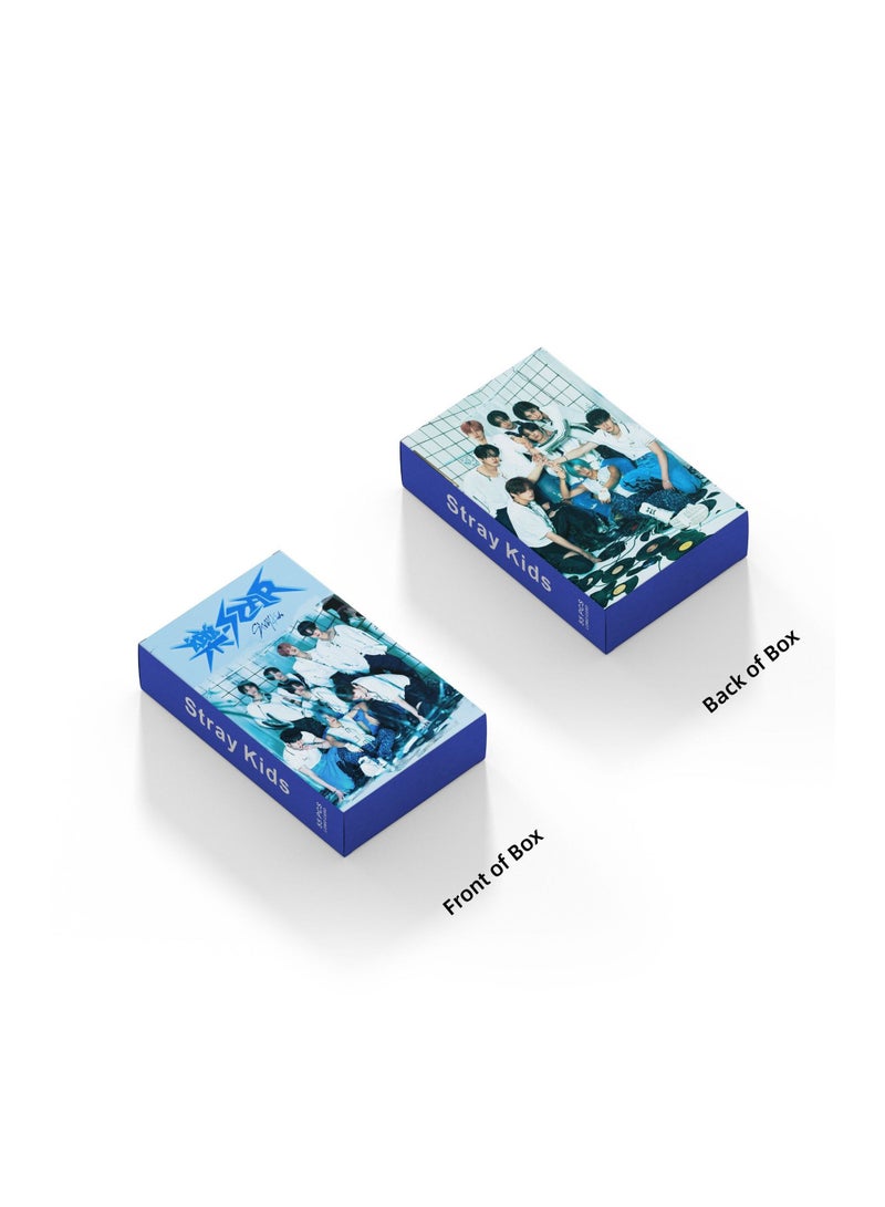 NIBEMINENT 55 Pcs Kpop Stray Kids LE-STAR Lomo Cards Card For Fans Collection Gifts - Image 3