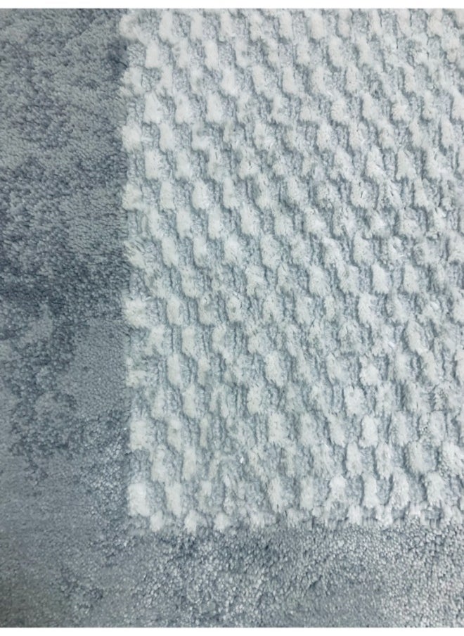 HANDPICKED FURNITURE Handpicked Furniture Neutral Grey Rug, Ultra Soft Area Carpets For Bed Room, Living Room, And Dining Room, Anti Slip Floor Carpets, Easy To Clean, Made In Turkey, Rectangle  - Image 3