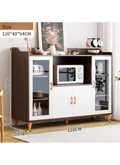 Corner Coffee Cabinet Large Storage Capacity with Door, Drawers and Cupboard MDF for Living Room or Office - pzsku/Z07F6B64037F4B21A4F3DZ/45/_/1720606762/9d9c180e-065b-41b6-a659-38306a7252c9