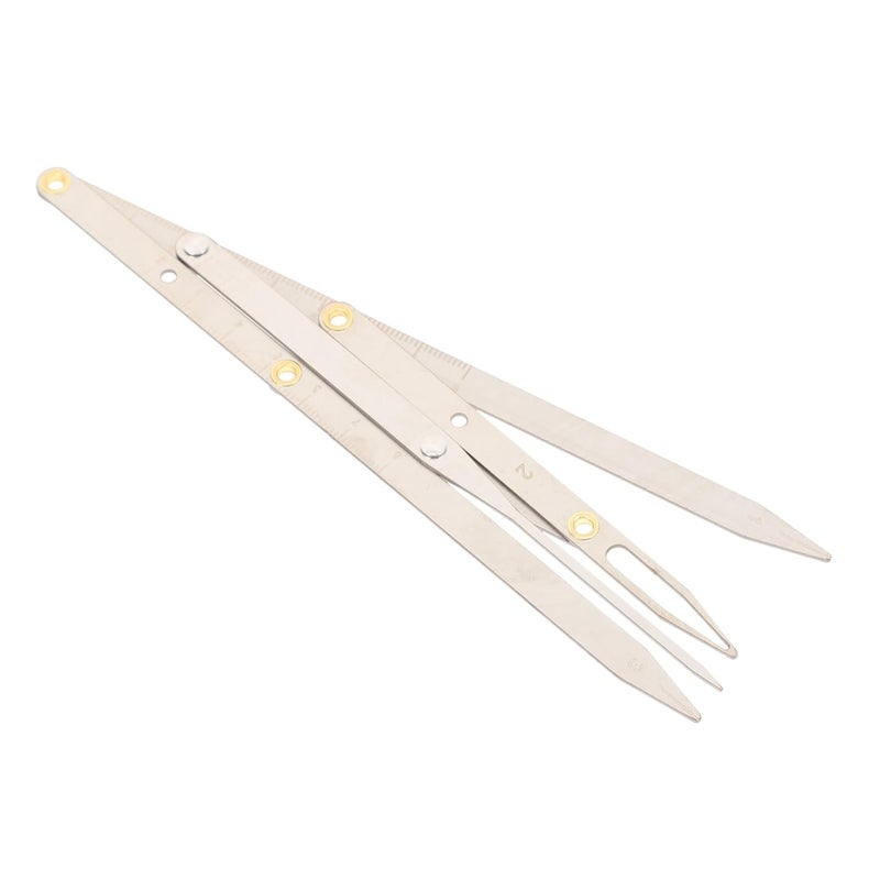Multi-demand compliant quality GANAZONO Stainless Steel Eyebrow Ruler Caliper Sliding Golden Ratio Measuring Tool for Precision Eyebrow Shaping for Home Use Leakproof sealed Market popular practical build Diverse requirement fit Organized shipment arrange Consistent single item quality Flexible usage build Single & bulk storage compatible Carefully selected solid material Flexible anti-break Durable versatile substance Multi-use detailed build Liquid tight joint No overseas transit wait All user group compatible Budget friendly premium quality Standard fit Integrated warehouse solution Coast & inland available Temp fluctuation resistant crafted quality General compatible design All-in-one local deliver plan Diverse operation compatible Defect free upgraded substance All storage space compatible - Image 1