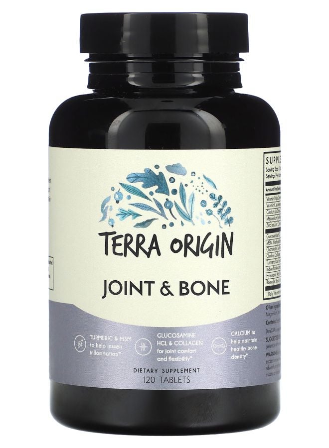 Terra Origin Joint & Bone 120 Tablets