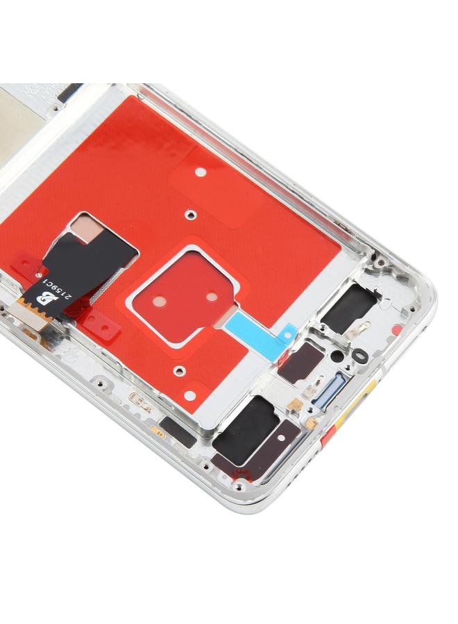 erorex Replacement For Huawei P40 TFT LCD Screen Digitizer Full Assembly with Frame, Not Supporting Fingerprint Identification Silver - Image 4