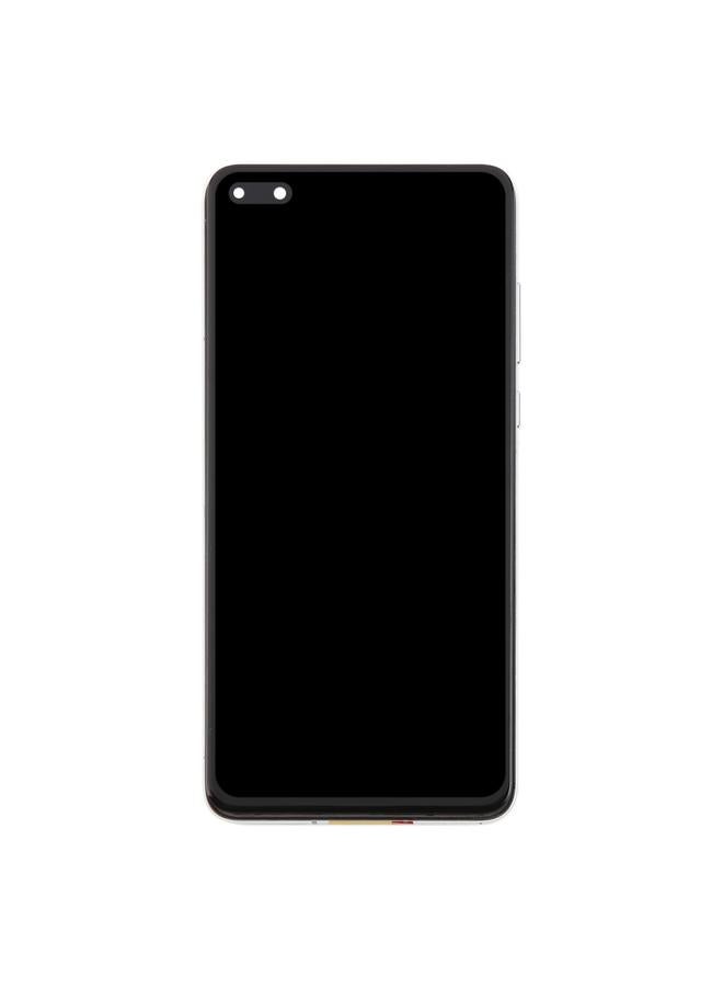 erorex Replacement For Huawei P40 TFT LCD Screen Digitizer Full Assembly with Frame, Not Supporting Fingerprint Identification Silver - Image 2