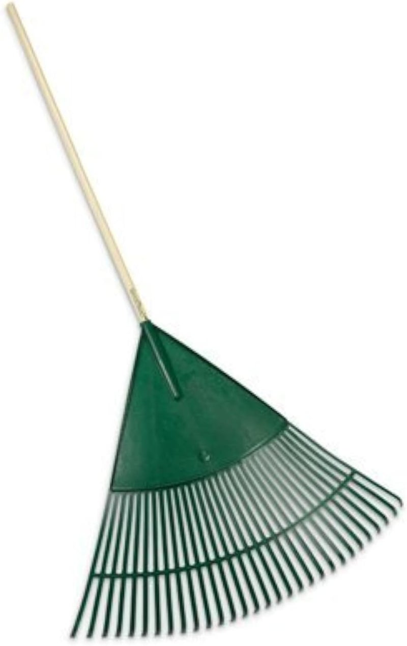 Ames True Temper 30-Inch Poly Lawn & Leaf Rake with 48-Inch Handle