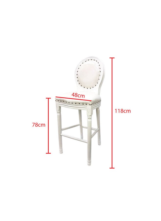 JILPHAR FURNITURE Jilphar Furniture French Style Bar Chair JP1369C  - Image 3