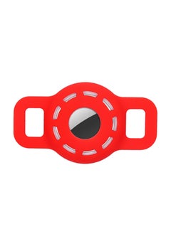Pet Cat Dog Lost Strap For Apple Airtags Anti-lost Locator Tracker Case-Color:Red-Applicable Model:Medium
